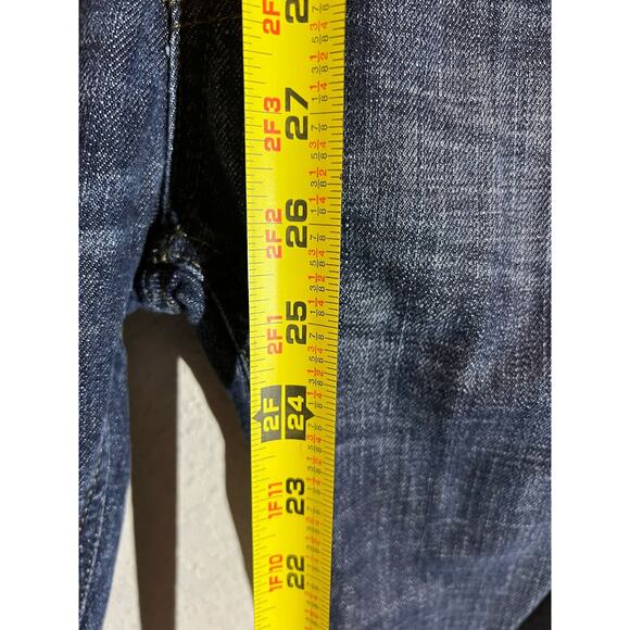 Levi's 520 Slouch Skinny Jeans Womens 16 Regular (28x28) Blue Denim Strecth - Picture 10 of 10